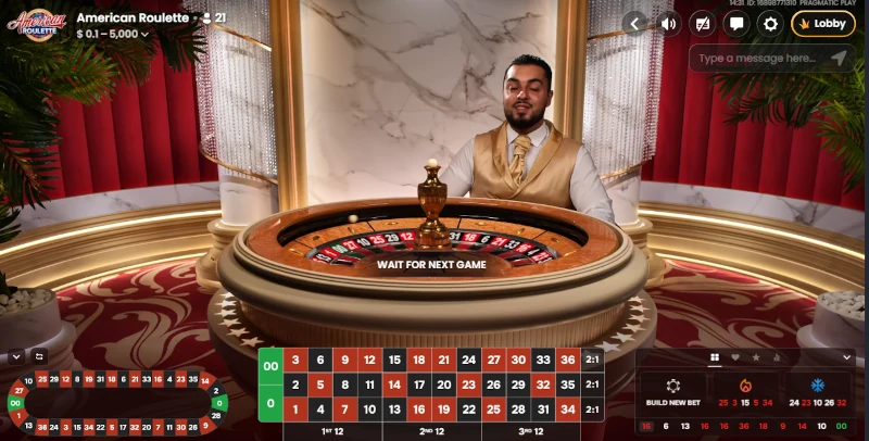 American Roulette Live